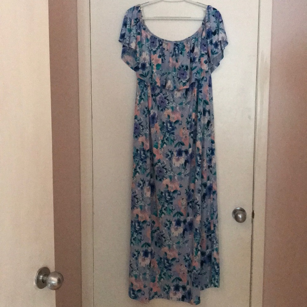 Floral maxi dress